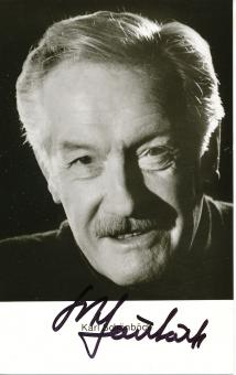 Karl Schönböck † 2001  Film & TV  Autogrammkarte  original signiert 