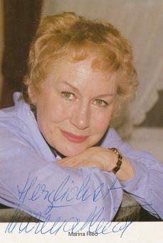Marina Ried  † 1989  Film & TV  Autogrammkarte  original signiert 