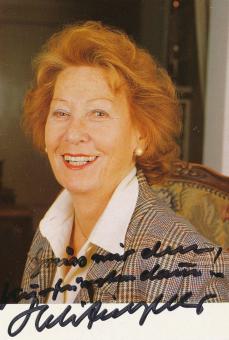 Heli Finkenzeller † 1991  Film & TV  Autogrammkarte  original signiert 