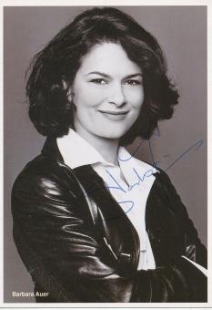 Barbara Auer  Film & TV  Autogrammkarte  original signiert 