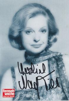 Nadia Tiller   Film + TV  Autogrammkarte  original signiert 