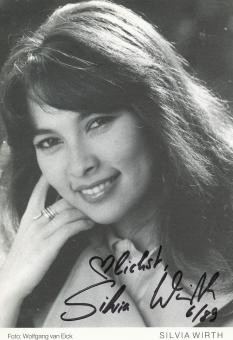 Silvia Wirth   Film + TV  Autogrammkarte  original signiert 