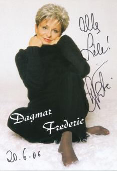 Dagmar Frederic   Film +  TV  Autogrammkarte  original signiert 