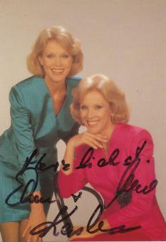 Alice & Ellen Kessler   TV  Autogrammkarte  original signiert 