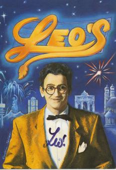 Leo`s   TV  Autogrammkarte  original signiert 