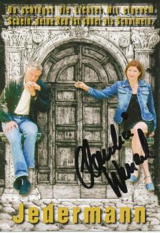 Claudia Wenzel  Film +  TV  Autogrammkarte  original signiert 