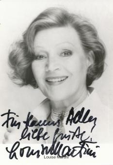 Louise Martini   Film +  TV  Autogrammkarte  original signiert 