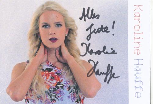 Karoline Hauffe  Film + TV  Autogrammkarte  original signiert 