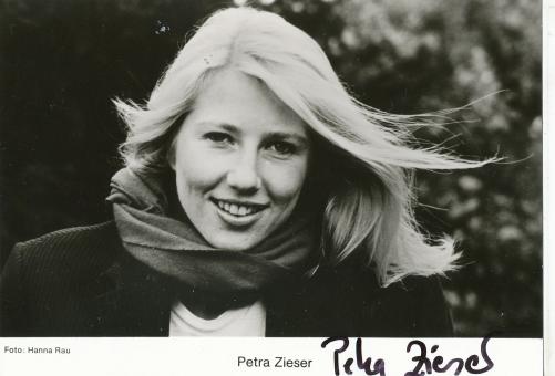 Petra Zieser  Film +  TV  Autogrammkarte  original signiert 