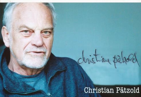 Christian Pätzold  Film +  TV  Autogramm Foto  original signiert 