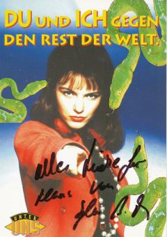 Sylvia Agnes Muc  Unter Uns  RTL   TV  Autogrammkarte original signiert 