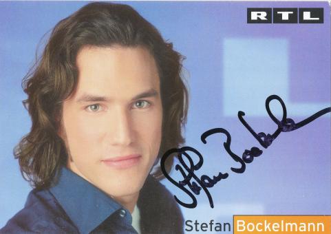 Stefan Bockelmann   RTL   TV  Autogrammkarte original signiert 