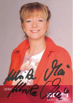 Ulrike May  Verliebt in Berlin  Sat 1  TV  Sender Autogrammkarte original signiert 