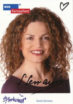 Sonia Serrano   Die Anrheiner  TV  Serien Autogrammkarte original signiert 