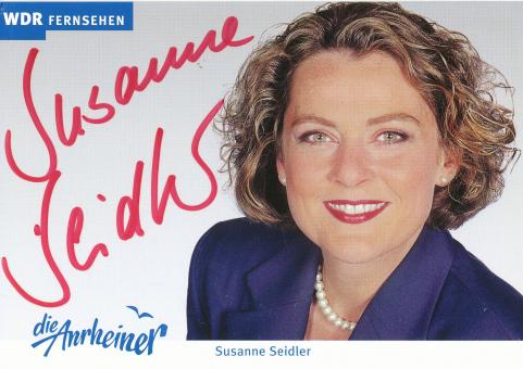 Susanne Seidler   Die Anrheiner  TV  Serien Autogrammkarte original signiert 