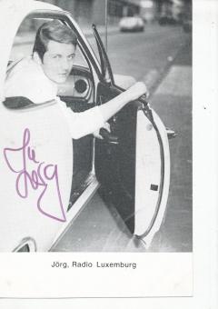 Jörg   RTL   TV  Autogrammkarte original signiert 
