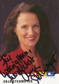 Anja Stehmeyer  RTL   TV  Autogrammkarte original signiert 