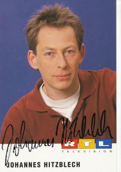 Johannes Hitzblech  RTL   TV  Autogrammkarte original signiert 
