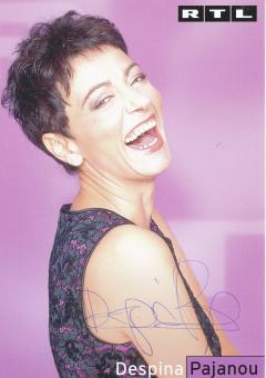 Despina Pajanou   RTL   TV  Autogrammkarte original signiert 