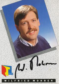 Wilfried Mohren   RTL   TV  Autogrammkarte original signiert 