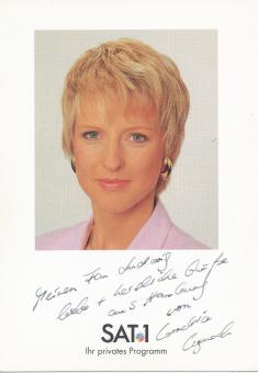 Cornelia Czymoch  Sat 1  TV  Sender Autogrammkarte original signiert 