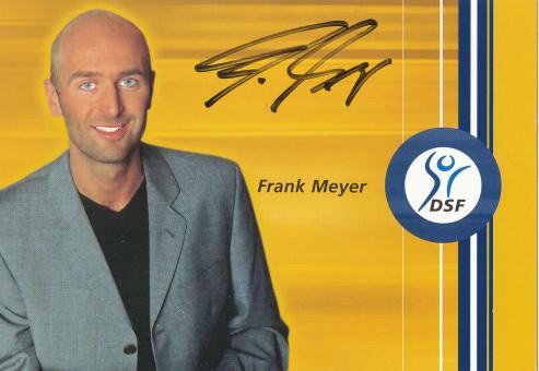 Frank Meyer  DSF  TV Sender Autogrammkarte original signiert 