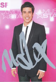Max Loong  Musicstar  SF DRS  TV Sender Autogrammkarte 