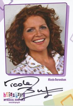 Nicole Berendsen  Hairspray  Musical  Autogrammkarte original signiert 