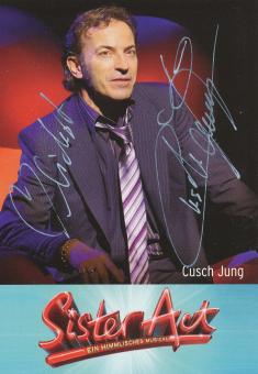 Cusch Jung   Sister Act  Musical  Autogrammkarte original signiert 