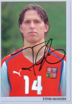 Stepan Vachousek  Tschechien  Fußball Autogrammkarte  original signiert 