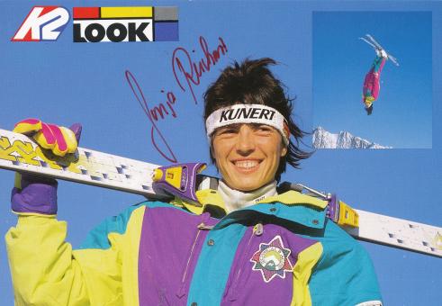 Sonja Reichart  Ski  Freestyle  Autogrammkarte original signiert 