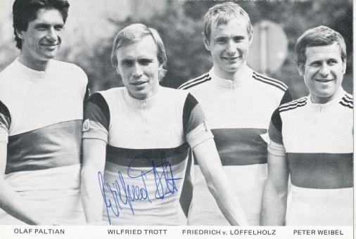 Wilfried Trott  Radsport  Autogrammkarte  original signiert 