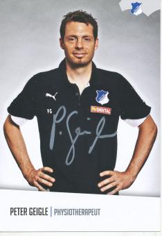 Peter Geigle  2010/2011  TSG Hoffenheim  Fußball Autogrammkarte original signiert 