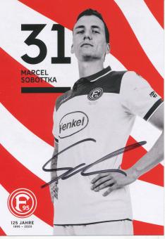 Marcel Sobottka  2019/2020  Fortuna Düsseldorf  Fußball Autogrammkarte original signiert 