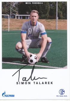 Simon Talarek  FC Schalke 04  Fußball Autogrammkarte original signiert 