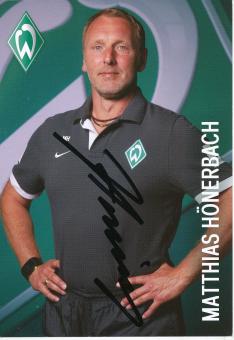 Matthias Hönerbach  2012/2013  SV Werder Bremen  Fußball Autogrammkarte original signiert 
