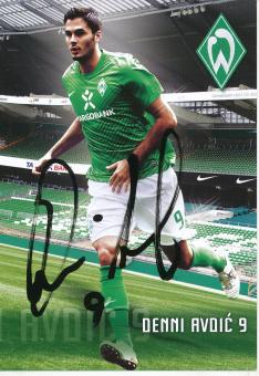 Denni Avdic  2011/2012  SV Werder Bremen  Fußball Autogrammkarte original signiert 