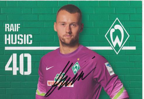 Raif Husic  2014/2015  SV Werder Bremen  Fußball Autogrammkarte original signiert 