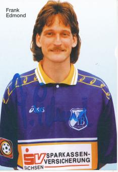 Frank Edmond  1996/1997  VFB Leipzig  Fußball Autogrammkarte  original signiert 