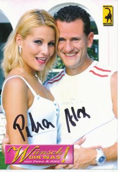 Petra & Alex  Sexy Erotik  Autogrammkarte original signiert 