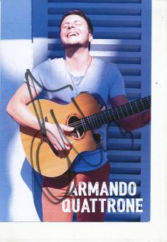 Armando Quattrone   Musik  Autogrammkarte  original signiert 
