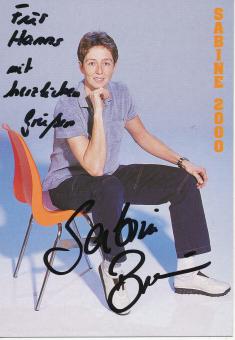 Sabine Braun  Leichtathletik  Autogrammkarte  original signiert 