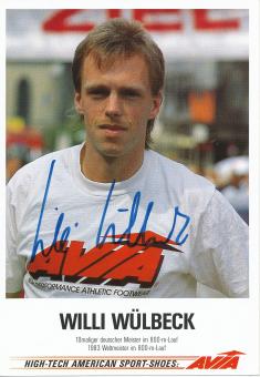 Willi Wülbeck  Leichtathletik  Autogrammkarte  original signiert 