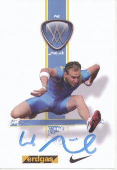 Willi Mathiszik  Leichtathletik  Autogrammkarte  original signiert 