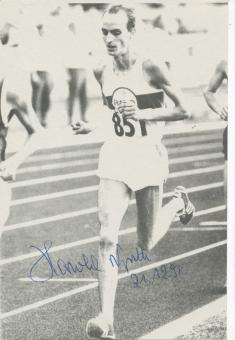 Harald Norpoth  Leichtathletik  Autogrammkarte  original signiert 