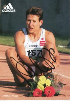 Andrea Philipp  Leichtathletik  Autogrammkarte  original signiert 