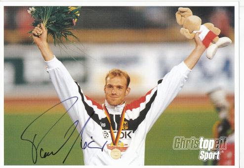 Paul Meier  Leichtathletik  Autogrammkarte  original signiert 