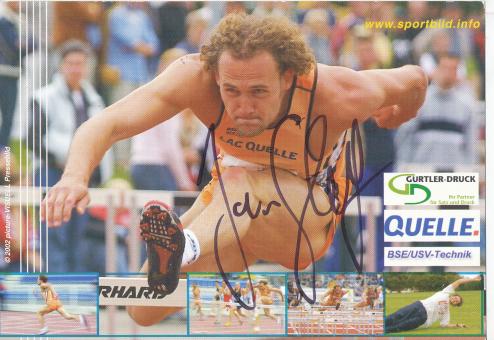 Jan Schindzielorz  Leichtathletik  Autogrammkarte  original signiert 
