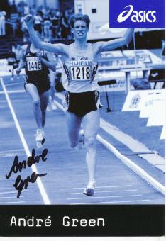 Andre Green  Leichtathletik  Autogrammkarte  original signiert 