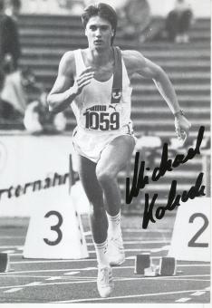 Michael Kohnle  Leichtathletik  Autogrammkarte  original signiert 